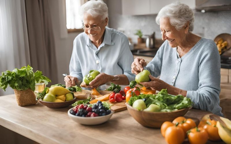 Alimentação Saudável de Nutricionistas: Um Guia para Meia-Idade e Idosos